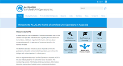 Desktop Screenshot of acuo.org.au